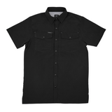 San Jac Men’s short Sleeve Performance Snap shirt
