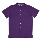 San Jac Youth Short Sleeve Performance Snap Shirt