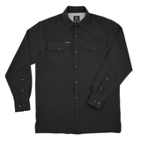 San Jac Youth Long Sleeve Performance Snap Shirt
