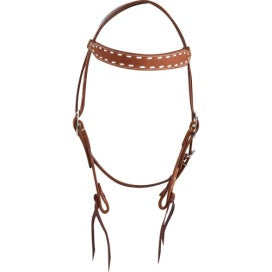 Browband Buck Stitch Headstall