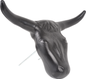 Steer Head Black