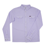 San Jac Youth Long Sleeve Performance Snap Shirt